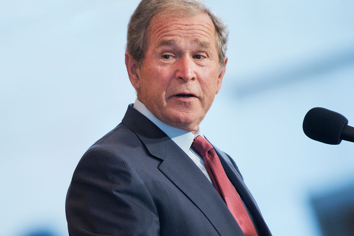 George W. Bush Reacts to Kanye West’s Presidential Bid