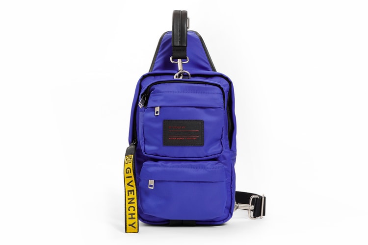 Givenchy Drops a Blue Cross-Body Bag From Its FW18 Collection