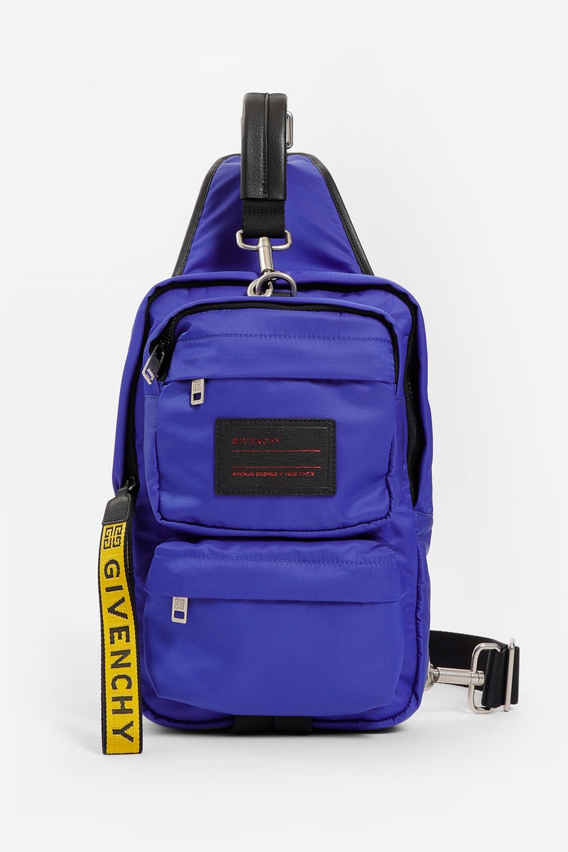 Givenchy Fall Winter 2018 Blue Cross-Body Bag release info bags accessories