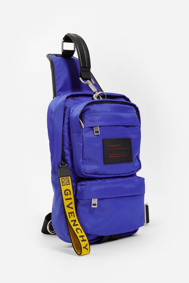 Givenchy Fall Winter 2018 Blue Cross-Body Bag release info bags accessories