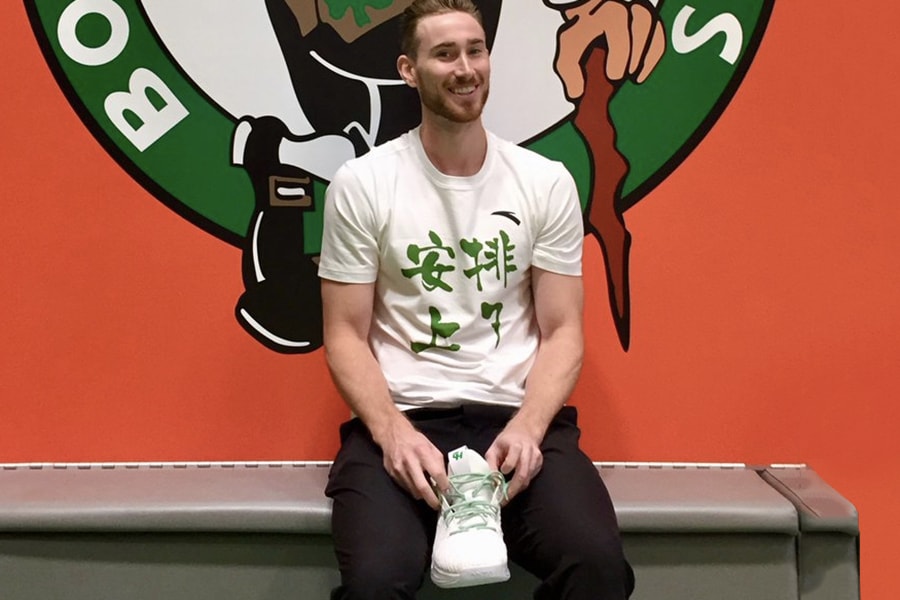 Gordon Hayward Teases Anta Sports GH Signature Shoe Twitter First Closer Look Shoes Trainers Kicks Sneakers Footwear