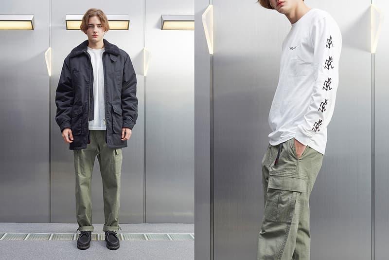 Gramicci Fall Winter 2018 Lookbook mastermind WORLD Collab Streetwear Lookbook Collection