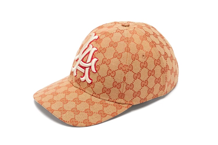 Gucci Gives the LA Dodgers Cap a GG Monogram Treatment