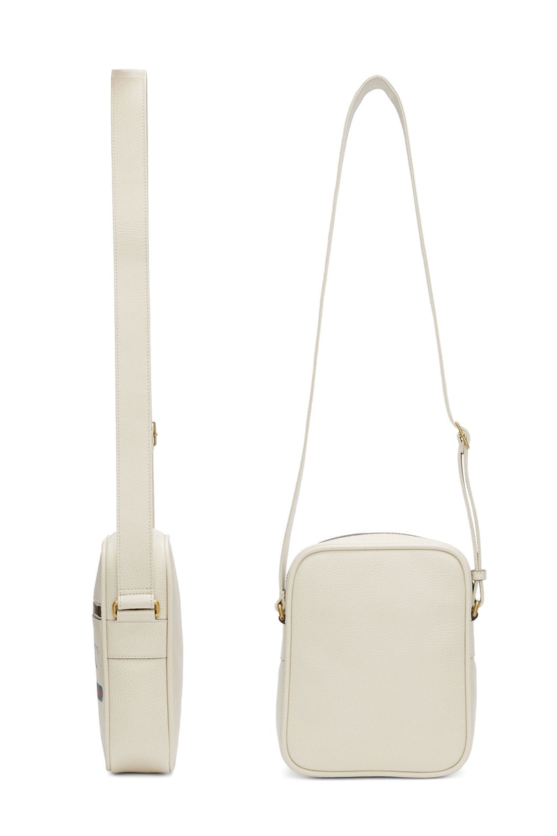 Gucci Logo Messenger Bag Release Date info Off White Vintage ivory leather black