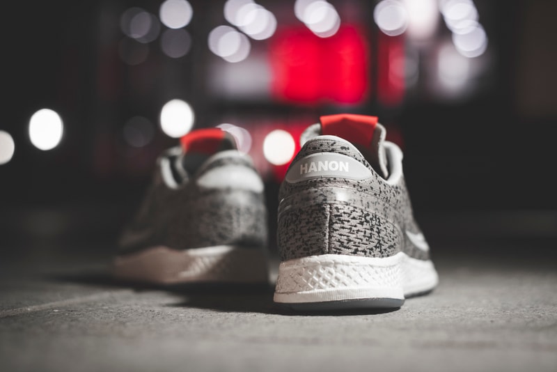 Hanon x Saucony Freedom ISO Granite Info sneakers running trainers shoes kicks footwear retail collaborations Wolverine World Wide jogging colorways style performance 