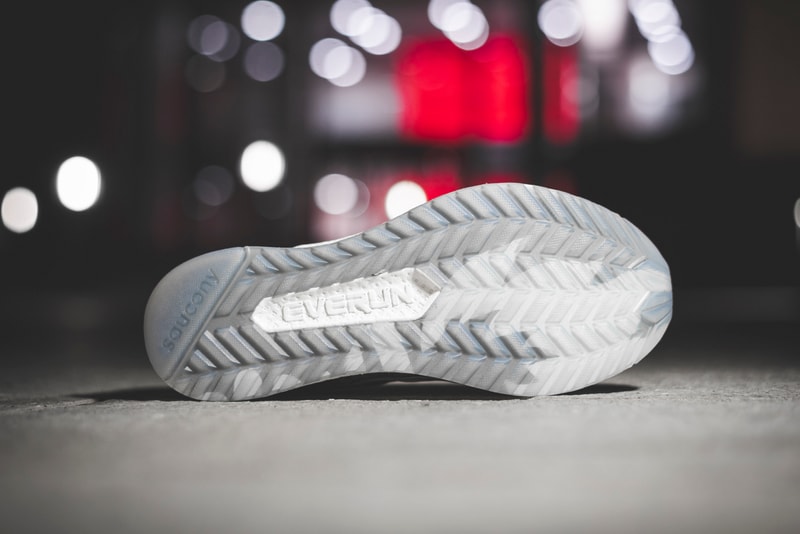 Hanon x Saucony Freedom ISO Granite Info sneakers running trainers shoes kicks footwear retail collaborations Wolverine World Wide jogging colorways style performance 