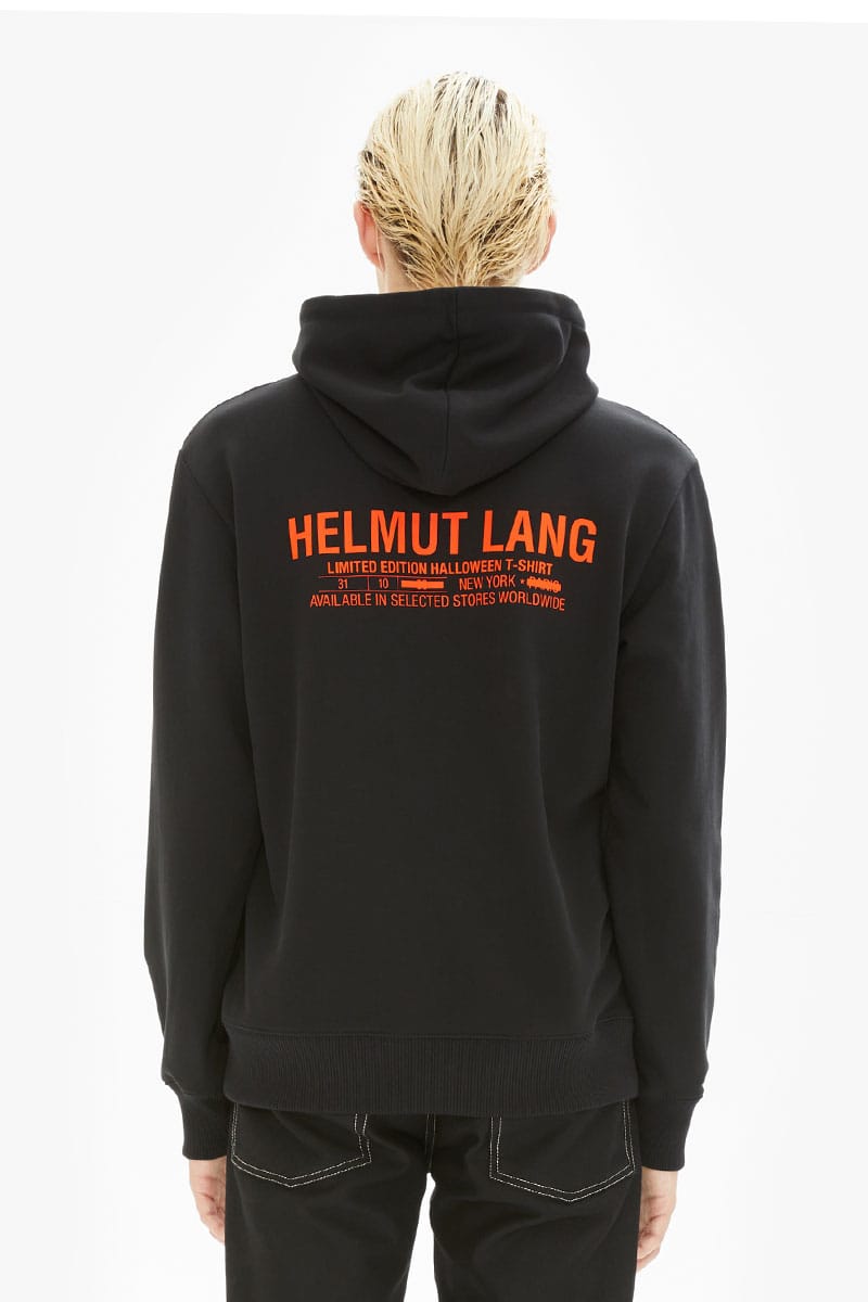 helmut lang halloween hoodie