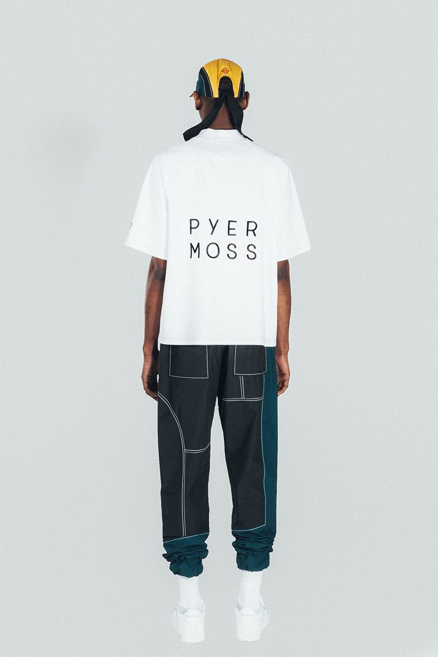 Hennessy pyer moss fall winter 2018 collab capsule collection mmt 140 cyclist biking marshall major taylor