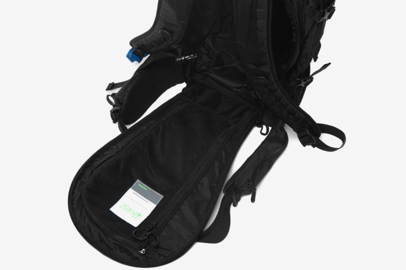 Hiroshi Fujiwara Burton AK457 Technical Luggage Guide Pack Jet Pack Duffle Black fall Winter 2018