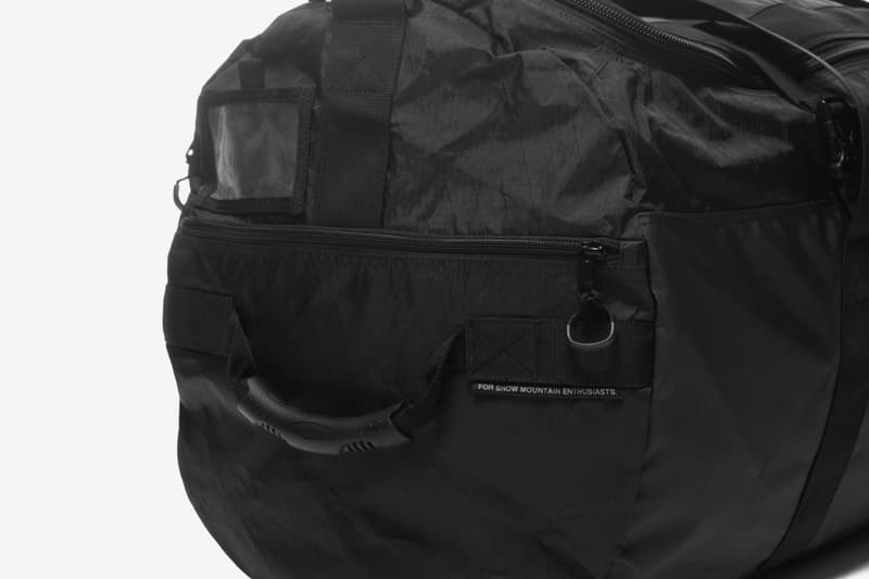 Hiroshi Fujiwara Burton AK457 Technical Luggage Guide Pack Jet Pack Duffle Black fall Winter 2018