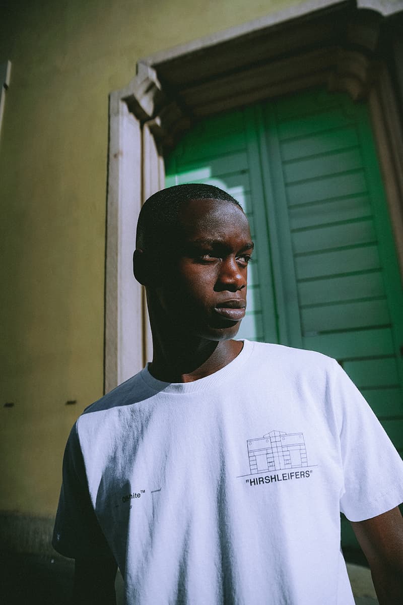Hirshleifers off white bedroom capsule collection collaboration drop release date info exclusive menswear womens new york
