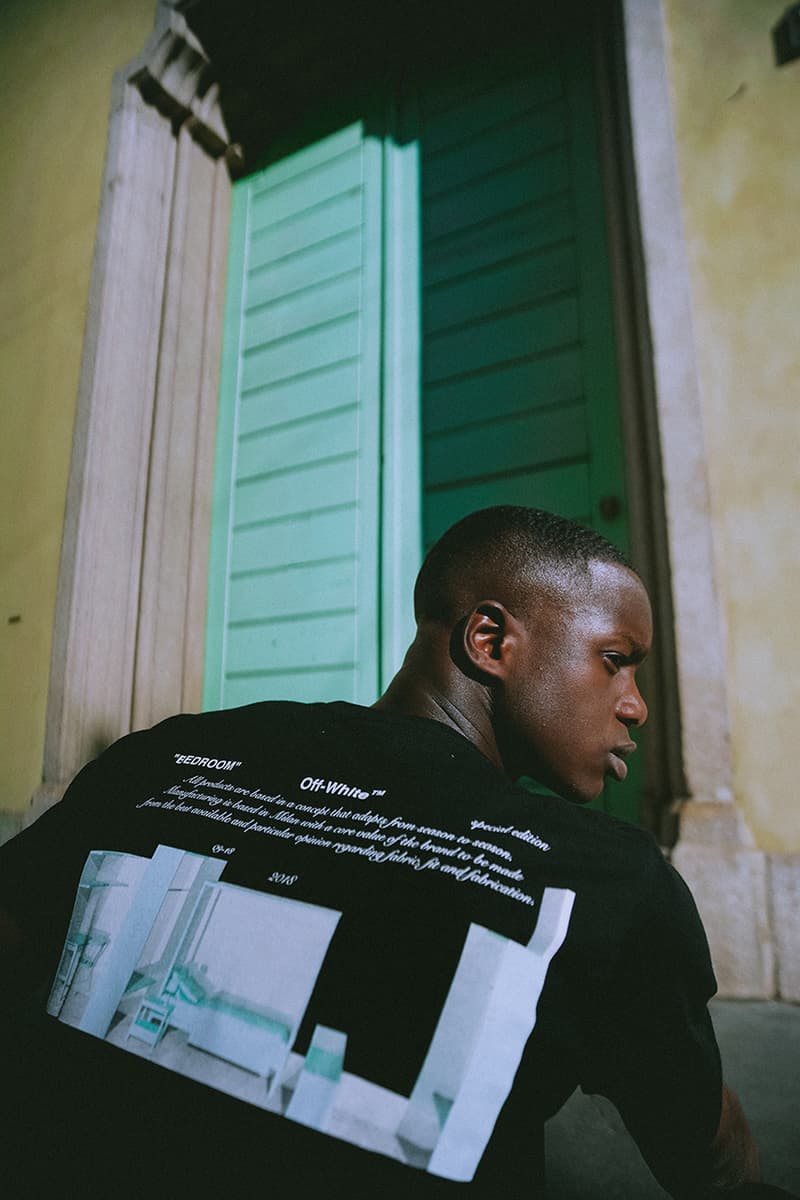 Hirshleifers off white bedroom capsule collection collaboration drop release date info exclusive menswear womens new york