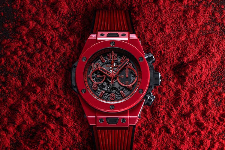 Hublot's Big Bang Unico "Red Magic" Is Its First Vibrantly-Colored Ceramic Watch