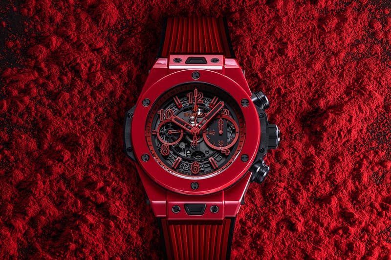 Hublot Big Bang Unico Red Magic Watch Ceramic Limited Release Flyback chronograph