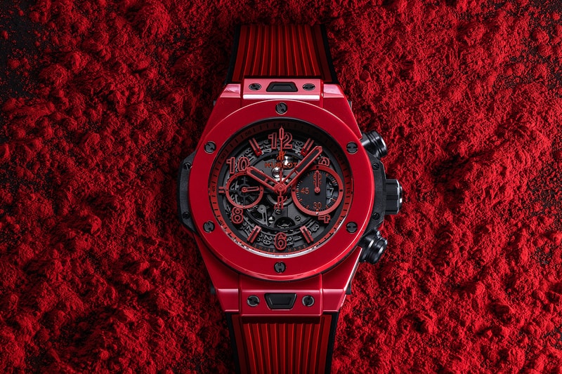Hublot Big Bang Unico Red Magic Watch Ceramic Limited Release Flyback chronograph