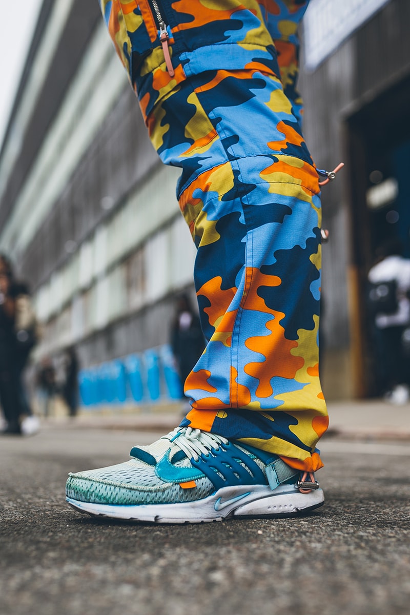 hypefest street style snaps sneakers on foot wearing gucci loafer nike dunk mars yards sb jordan 1 air yeezy force nigel sylvester vlone 4d adidas air max comme des garcons 97 98bape ultraboost off white cold wall virgil abloh presto balenciaga triple s lebron kith blazer mowabb spooky pack grim reepers all hallows eve asics gel lyte raf simons stan smith