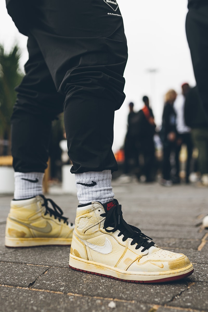 hypefest street style snaps sneakers on foot wearing gucci loafer nike dunk mars yards sb jordan 1 air yeezy force nigel sylvester vlone 4d adidas air max comme des garcons 97 98bape ultraboost off white cold wall virgil abloh presto balenciaga triple s lebron kith blazer mowabb spooky pack grim reepers all hallows eve asics gel lyte raf simons stan smith