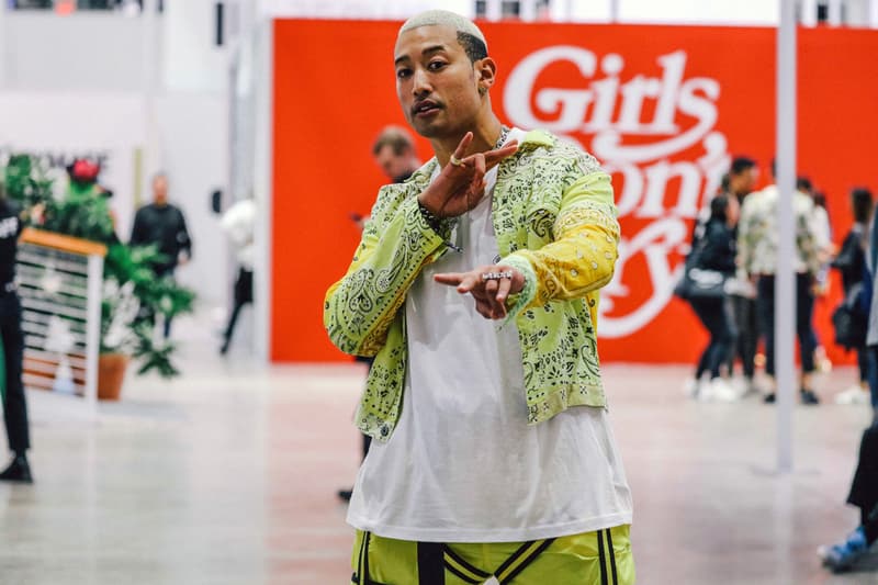 hypefest street style snaps outfits guests attendees prada supreme sacai verdy girls dont cry marcelo burlon look amkk chitose abe sacai kerwin frost spaghetti boys rapper jaden smith