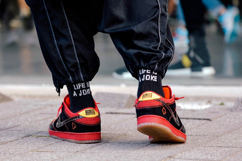 hypefest street style snaps outfits guests attendees prada supreme sacai verdy girls dont cry marcelo burlon look amkk chitose abe sacai kerwin frost spaghetti boys rapper jaden smith