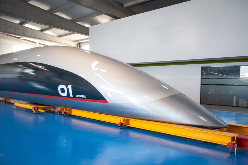 Hyperloop Reveals World's First Full-Scale 750-MPH 'Passenger Capsule'