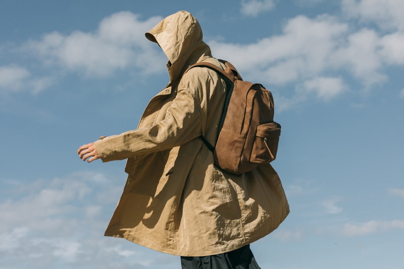 Jansport Desert collection lookbook  sand leather brown tan suede soft grey black backpack sidebag waistbag