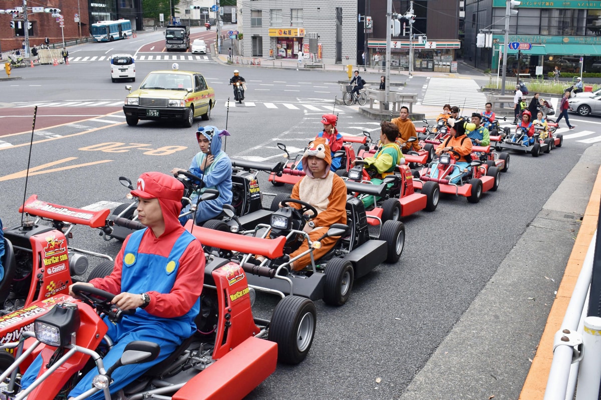 Japan 'Mario Kart' Attraction Nintendo Lawsuit Fines Maricar Tokyo Attraction MariMobility