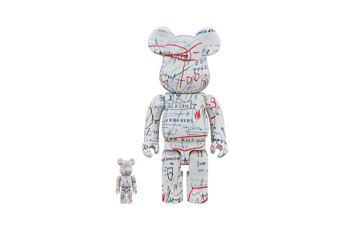 jean michel basquiat medicom toy bearbrick october release vinyl figure collectible artwork art design 