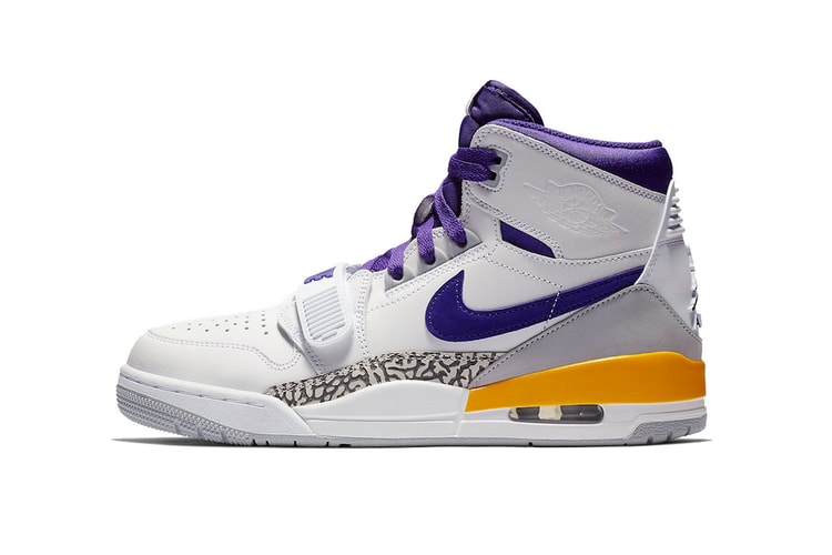 Jordan Legacy 312 "Lakers" Gets Ready for Showtime Next Month
