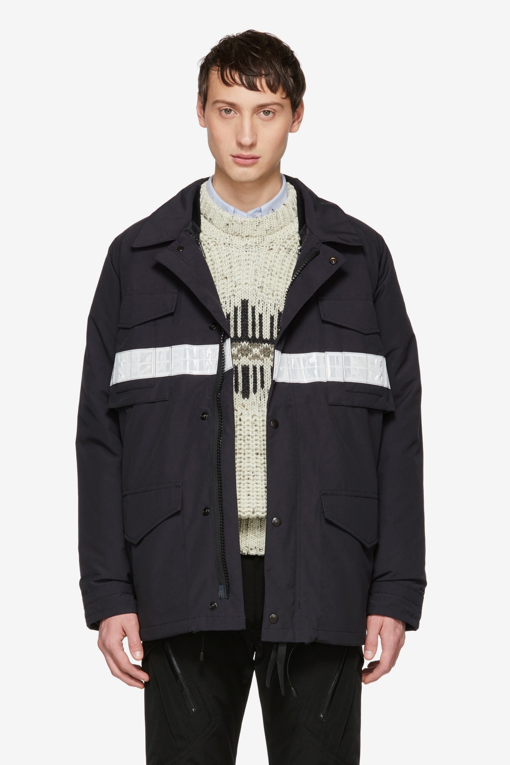 Junya Watanabe Canada Goose Fall Winter 2018 Jackets Outerwear Gore Windstopper reflective coat down parka double layer edition hooded
