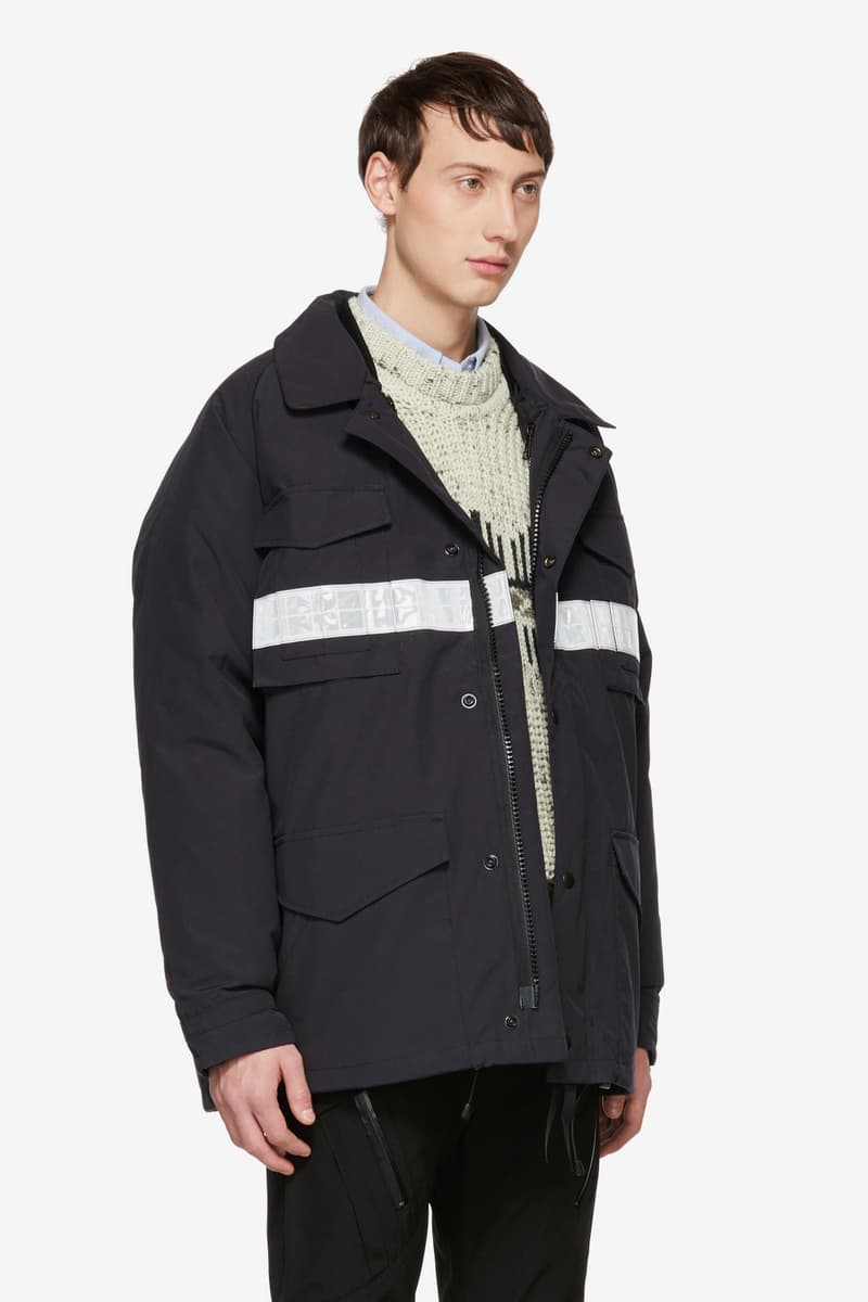 Junya Watanabe Canada Goose Fall Winter 2018 Jackets Outerwear Gore Windstopper reflective coat down parka double layer edition hooded