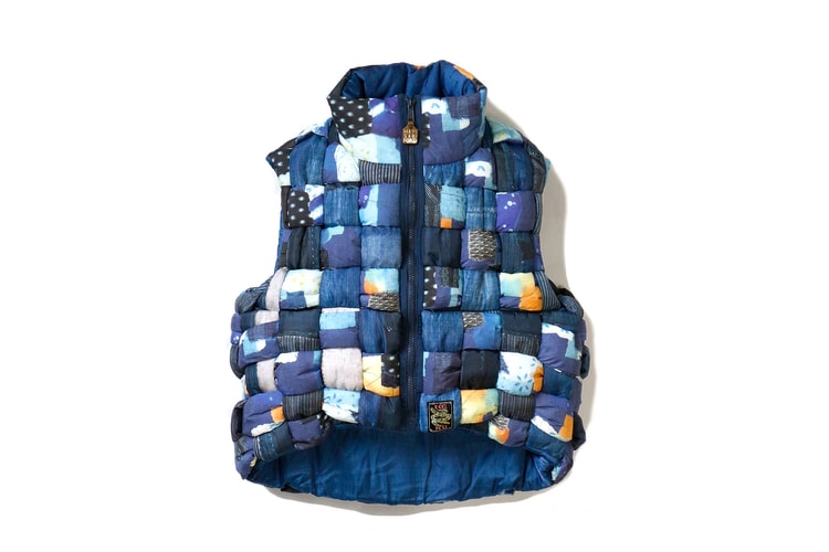 KAPITAL's BORO Transcription Vest Explores Traditional Japanese Weaving