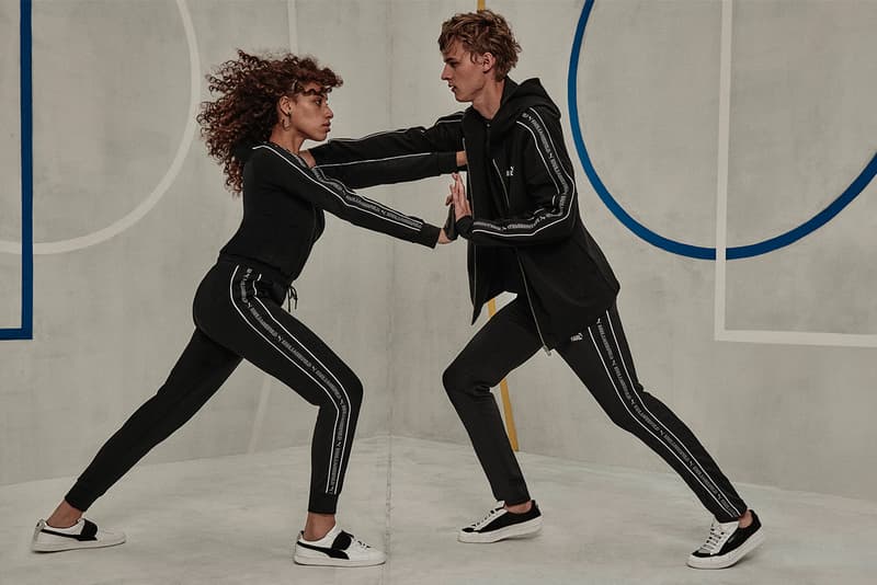 Karl Lagerfeld PUMA Apparel Capsule tracksuit shirts bags cap track jacket joggers