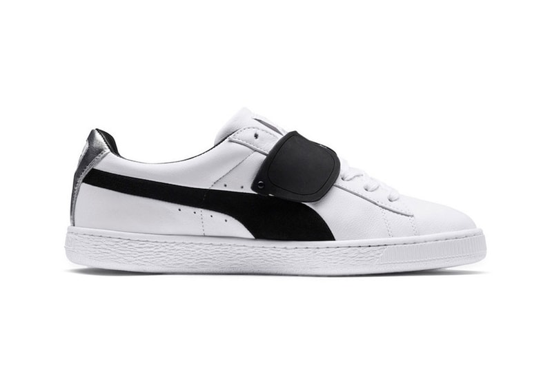 Karl Largefeld x Puma Suede Collab Release Date black suede leather metallic silver 