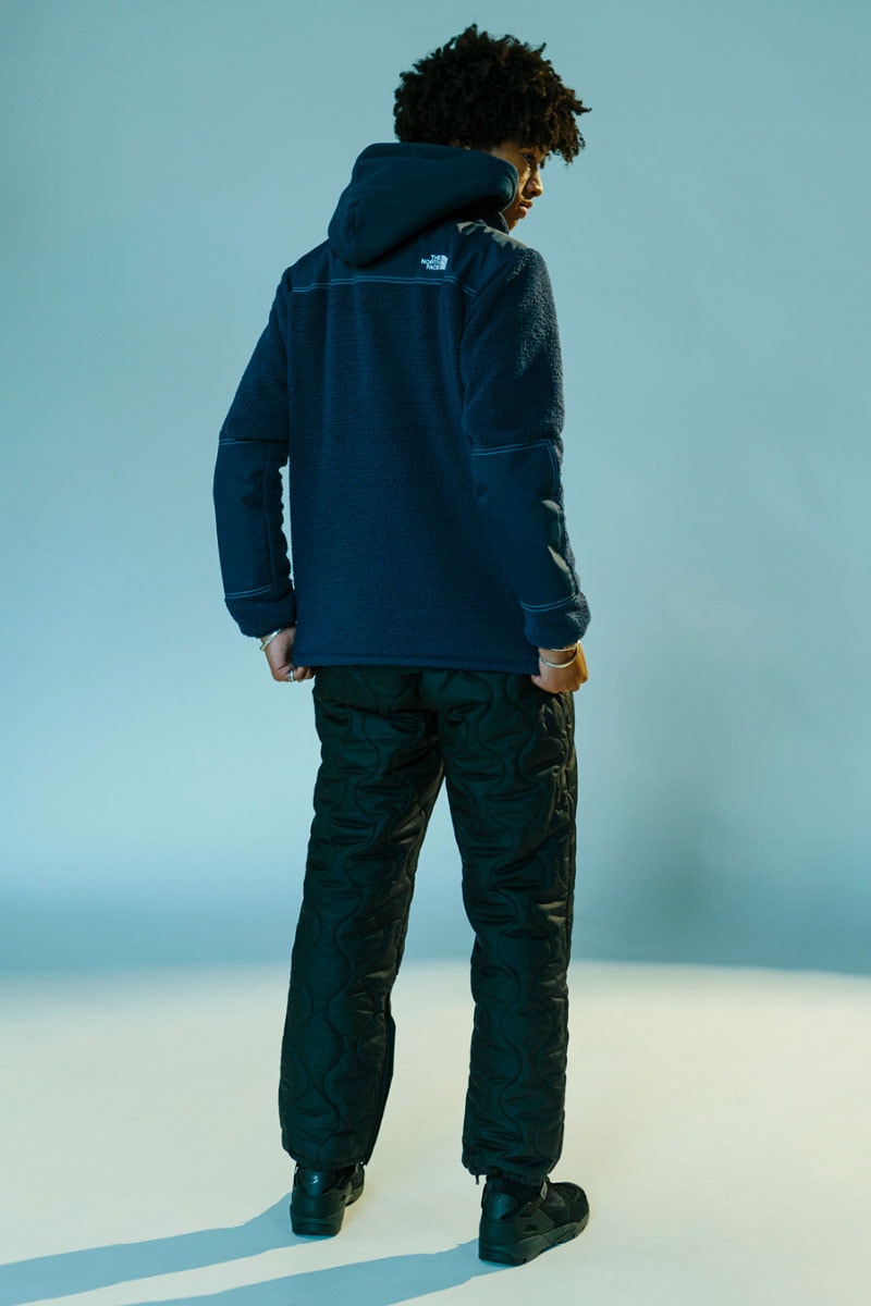 Kazuki Kuraishi The North Face Black HAVEN Editorial Series Collection Fall Winter 2018 SR GTX Jacket SS Light Down Jacket Charlie Pant Padded Cardigan Fleece Jacket pullover Delta Pant Olive Green Cosmic Blue