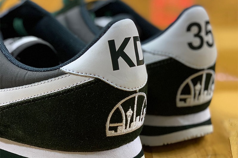 Kevin Durant Seattle Supersonics Nike Cortez Basketball sneakers kicks hypebeast seattle supersonics okc steph curry golden state warriors  shawn kemp