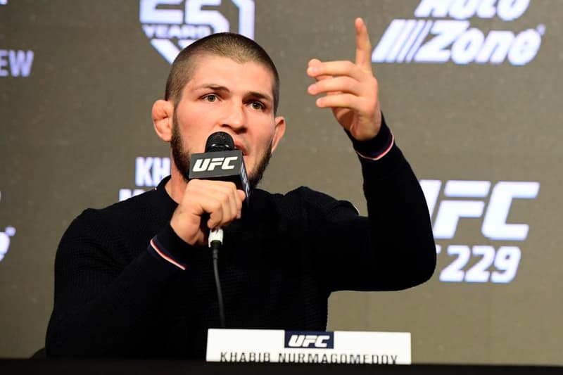Khabib Nurmagomedov Conor McGregor Bus Attack UFC Planning Accusation Organizing Helping Russian interview 50 Cent Bellator MMA