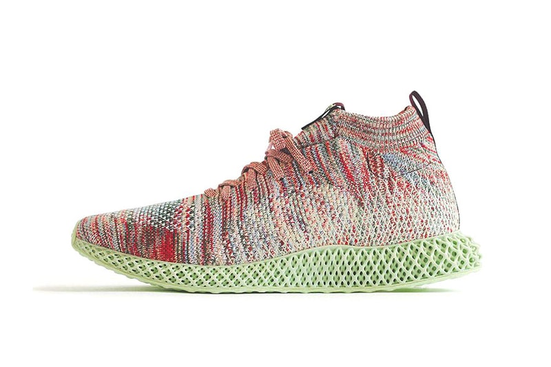 KITH x adidas Consortium 4D Aspen Release Date Multi-Color/Multi-Color/Aero Green sneaker November 2018 price 