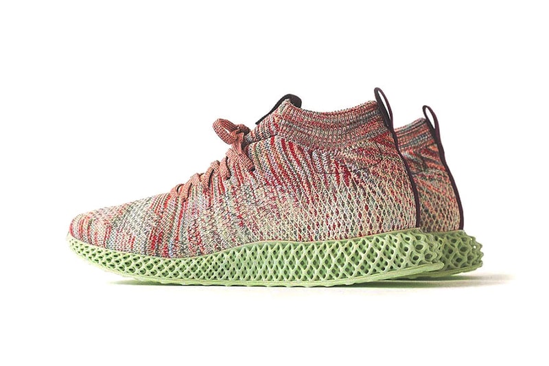 KITH x adidas Consortium 4D Aspen Release Date Multi-Color/Multi-Color/Aero Green sneaker November 2018 price 