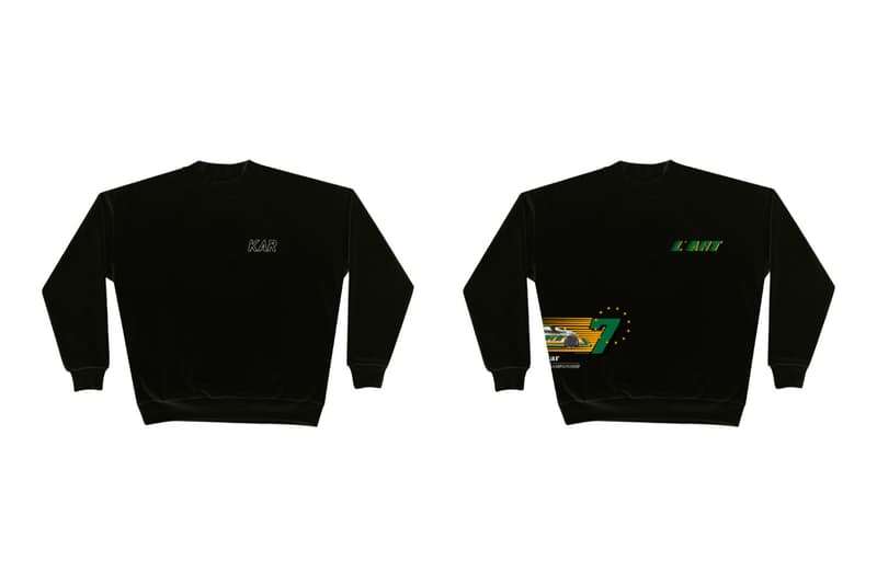 L'art de l'automobile GT Racing Capsule Release KAR GT Crewneck Long Sleeve Short T Shirt White Black Info Date Poster Keychain