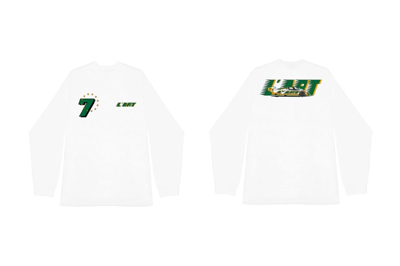 L'art de l'automobile GT Racing Capsule Release KAR GT Crewneck Long Sleeve Short T Shirt White Black Info Date Poster Keychain