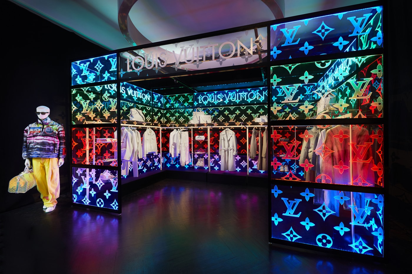 Louis Vuitton Virgil Abloh Spring Summer 2019 Pop Up Store Debut Collection Mayfair London