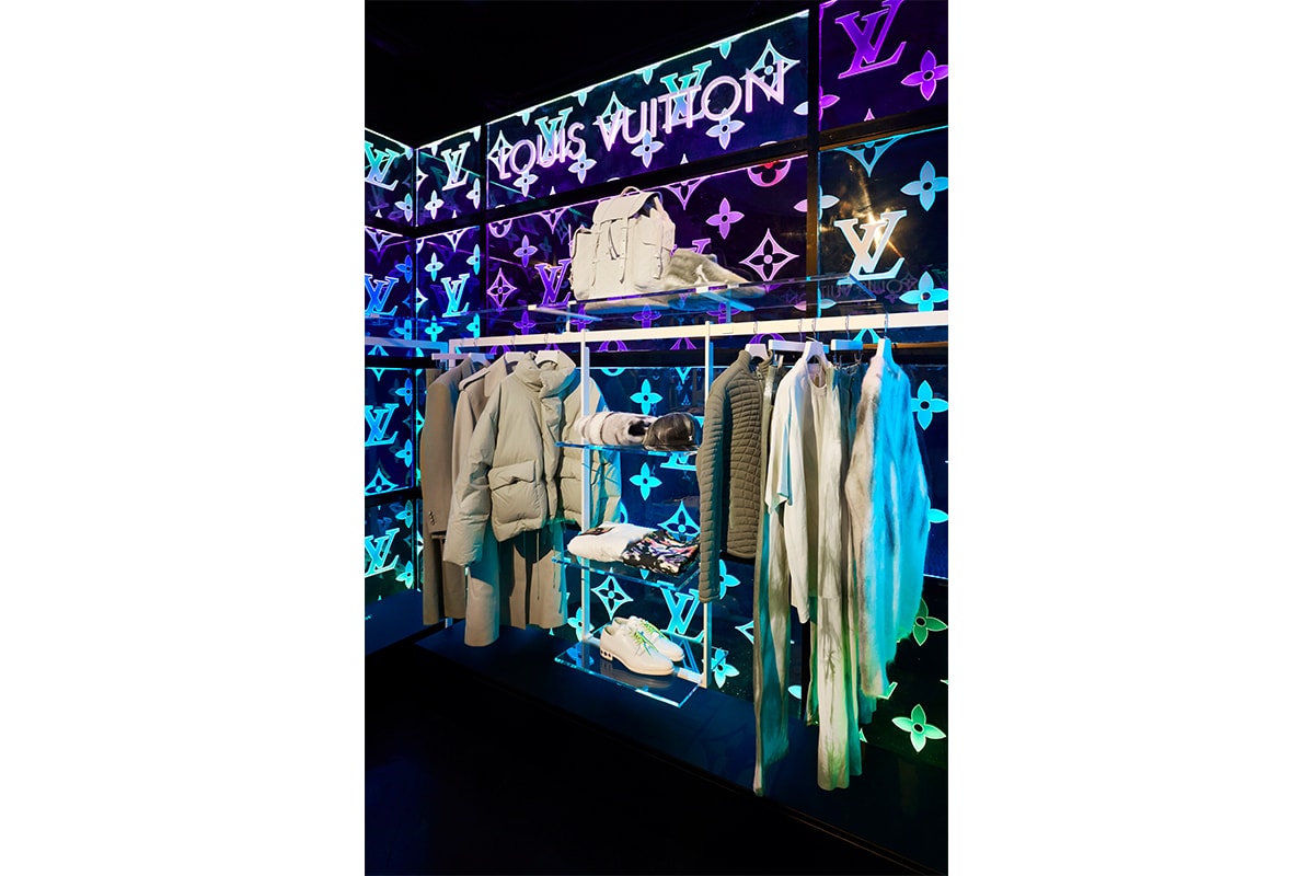 Louis Vuitton Virgil Abloh Spring Summer 2019 Pop Up Store Debut Collection Mayfair London