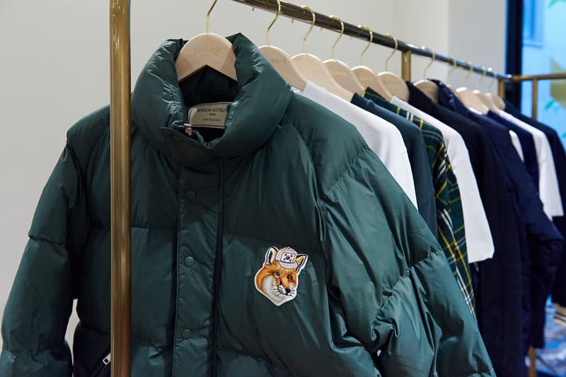 Maison Kitsuné South Korean Flagship Exclusive Capsule korea paris