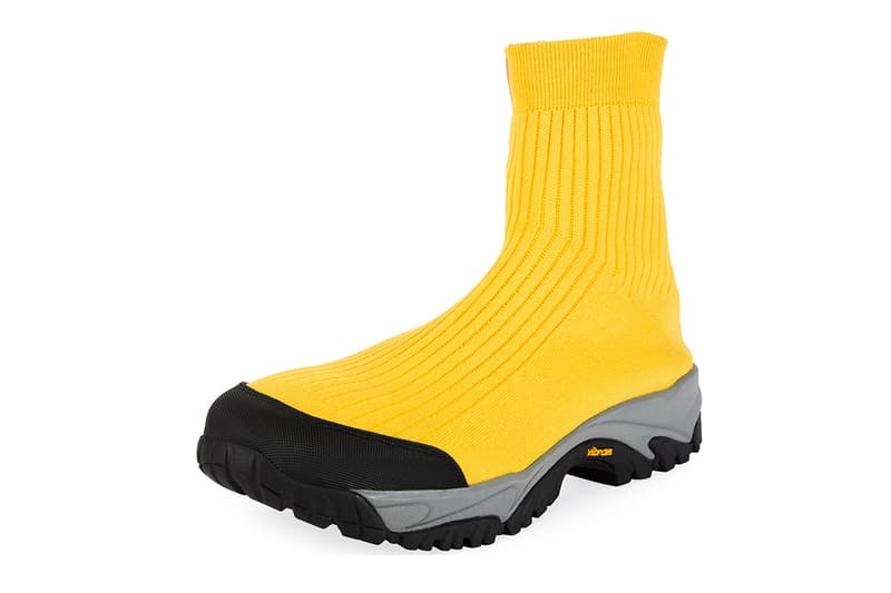 Maison Margiela Security High-Top Sock Runner Yellow release info sneaker vibram black