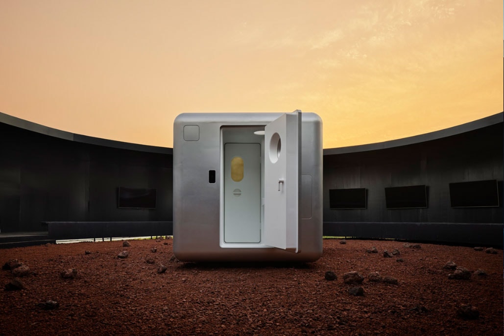 OPEN Architecture Xiaomi MARS Case Home housing prototype beijing china module pod future self sustaining energy
