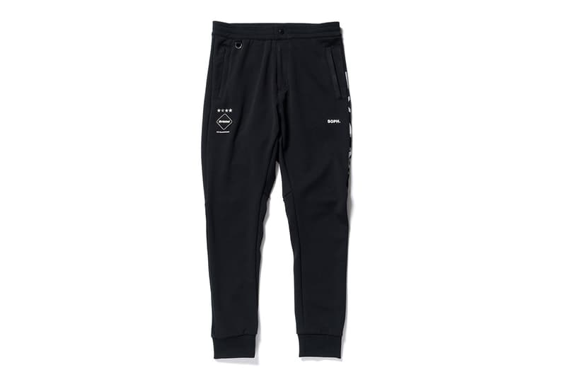 mastermind WORLD F.C.R.B. Fall Winter 2018 Collaboration japan collection real bristol black hat sweatpants track tee shirt october 26 2018