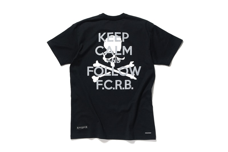 mastermind WORLD F.C.R.B. Fall Winter 2018 Collaboration japan collection real bristol black hat sweatpants track tee shirt october 26 2018