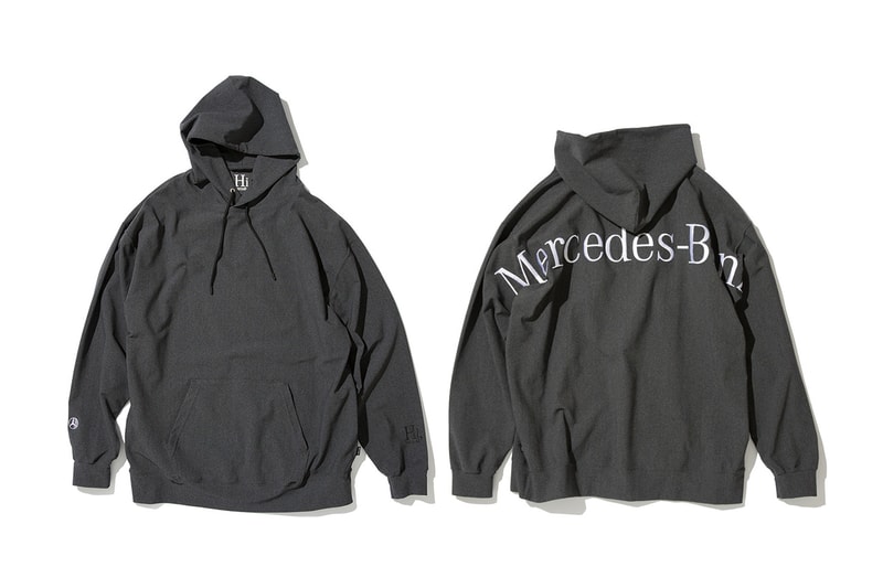 beams mercedes benz collaboration collection class a car launch debut roppongi hills exclusive collection sweater grey hat 5 panel socks slide sandals tee shirts hoodies october 27 2018 release japan