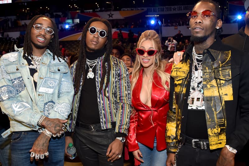Migos Playboi Carti Cardi B 2017 BET Awards Performance