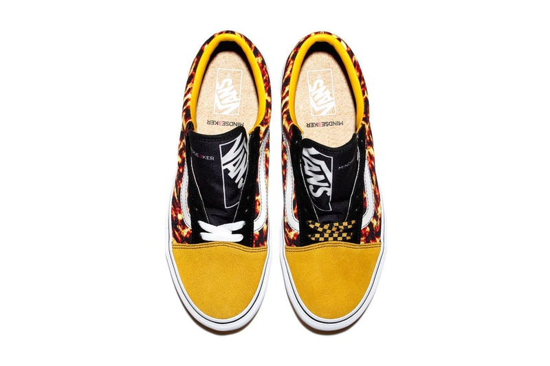Mindseeker Vans Footwear Release Info old skool sneakers skateboarding 80s flames lightening graphics print drop release date info november 3 4 2018 fall winter japan